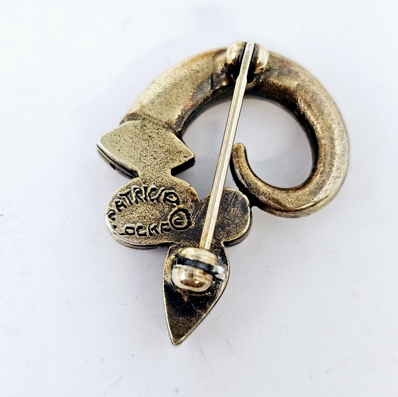 Patricia Locke Brooch Pin - Picture 3 of 7